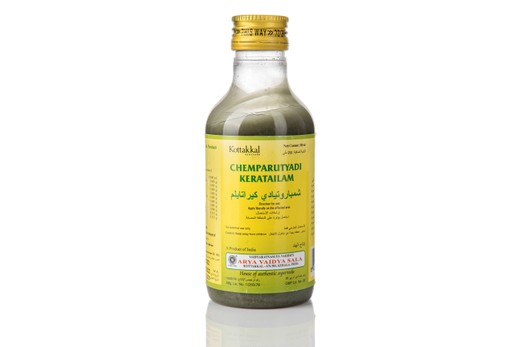 Массажное масло Чемпарутхьями Кератайлам/ Chemparuthyadi Kera 200мл